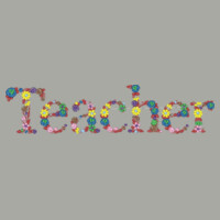 Teacher Flower-30-000 - Heavy Blend Crewneck Sweatshirt Design