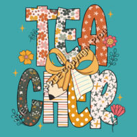 Teacher Vintage T99-022 - Adult Cooling Performance Long Sleeve Tee Design