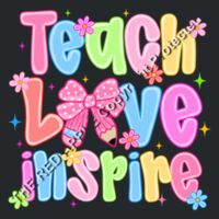 Teach Love Inspire T99-025 - Adult Softstyle ® T Shirt Design