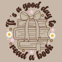 Good Day to Read a Book T99-029 - Adult Softstyle ® T Shirt Design