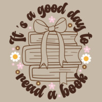 Good Day to Read a Book T99-029 - Adult Softstyle ® T Shirt Design