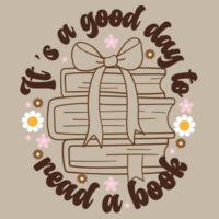 Good Day to Read a Book T99-029 - Heavy Blend Crewneck Sweatshirt Design
