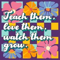 Teach Them T99-030 - Heavy Blend Crewneck Sweatshirt Design