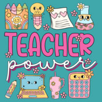 Teacher Power T99-040 - Adult Cooling Performance Short Sleeve Tee Design