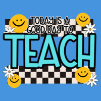 Good Day to Teach T99-043 - Adult Cooling Performance Long Sleeve Tee Design