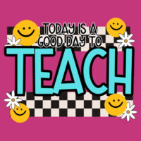 Good Day to Teach T99-043 - Adult Cooling Performance Short Sleeve Tee Design