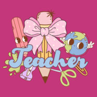 Teacher Coquette T99-050 - Adult Cooling Performance Long Sleeve Tee Design