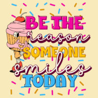 Be the Reason Someone Smiles Today T99-053 - Adult Cooling Performance Long Sleeve Tee Design