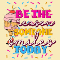 Be the Reason Someone Smiles Today T99-053 - Adult Cooling Performance Long Sleeve Tee Design