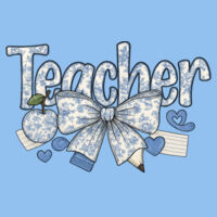 Teacher Vintage T99-056 - Adult Cooling Performance Long Sleeve Tee Design