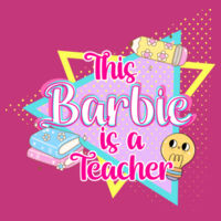 This Barbie T99-057 - Adult Cooling Performance Long Sleeve Tee Design