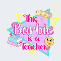 This Barbie T99-057 - Heavy Blend Crewneck Sweatshirt Design