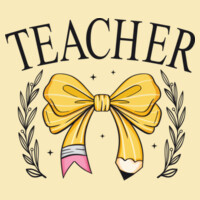 Teacher Coquette T99-059 - Adult Cooling Performance Long Sleeve Tee Design