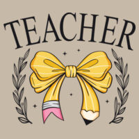Teacher Coquette T99-059 - Adult Softstyle ® T Shirt Design
