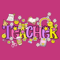 Teacher Smiley T99-060 - Adult Cooling Performance Long Sleeve Tee Design