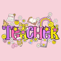 Teacher Smiley T99-060 - Heavy Blend Crewneck Sweatshirt Design