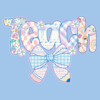 Teacher Coquette Pastels T99-071 - Heavy Blend Crewneck Sweatshirt Design