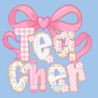 Teacher Coquette Pastels T99-072 - Heavy Blend Crewneck Sweatshirt Design