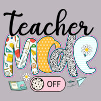 Teacher Mode T99-076 - Adult Cooling Performance Long Sleeve Tee Design