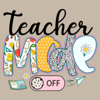 Teacher Mode T99-076 - Adult Softstyle ® T Shirt Design