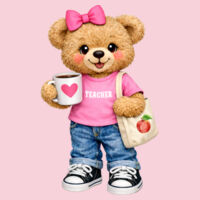 Teacher Bear T99-078 - Heavy Blend Crewneck Sweatshirt Design