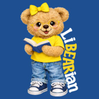 LiBEARian 84-001 - Heavy Blend Crewneck Sweatshirt Design