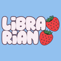 Librarian Berries 84-011 - Adult Cooling Performance Long Sleeve Tee Design