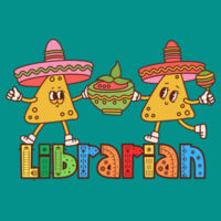 Librarian Nachos 84-012 - Adult Softstyle ® T Shirt Design