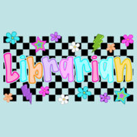 Librarian Retro 84-013 - Adult Cooling Performance Short Sleeve Tee Design