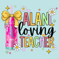 Alani Loving Teacher 99-123 - Adult Cooling Performance Long Sleeve Tee Design