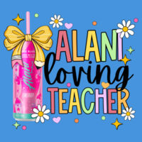 Alani Loving Teacher 99-123 - Adult Cooling Performance Short Sleeve Tee Design