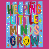 Helping Little Minds Grow 99-124 - Adult Cooling Performance Long Sleeve Tee Design