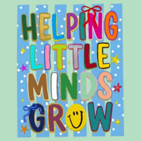 Helping Little Minds Grow 99-124 - Adult Softstyle ® T Shirt Design