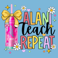 Alani Teach Repeat 96-127 - Adult Softstyle ® T Shirt Design