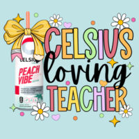 Celsius Loving Teacher 99-128 - Adult Cooling Performance Long Sleeve Tee Design