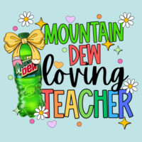 Mountain Dew Loving Teacher 99-130 - Adult Cooling Performance Long Sleeve Tee Design