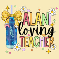 Alani Loving Teacher 99-132 - Adult Cooling Performance Short Sleeve Tee Design