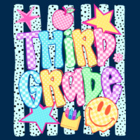 Third Grade Retro 89-027 - Adult Cooling Performance Long Sleeve Tee Design