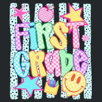 First Grade Retro 89-028 - Adult Softstyle ® T Shirt Design