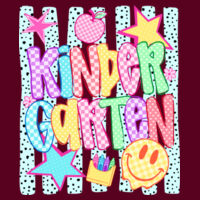 Kindergarten Retro 96-124 - Adult Cooling Performance Long Sleeve Tee Design