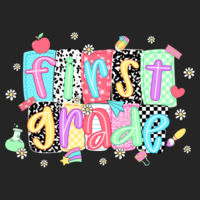First Grade Squares 89-031 - Adult Cooling Performance Long Sleeve Tee Design