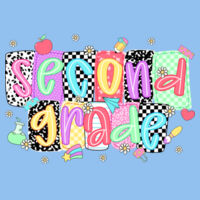 Second Grade Squares 89-032 - Adult Cooling Performance Short Sleeve Tee Design