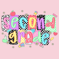 Second Grade Squares 89-032 - Adult Softstyle ® T Shirt Design