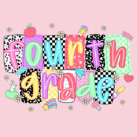 Fourth Grade Squares 89-034 - Adult Softstyle ® T Shirt Design