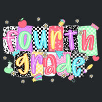 Fourth Grade Squares 89-034 - Heavy Blend Crewneck Sweatshirt Design