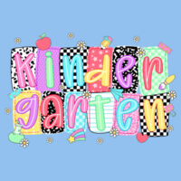 Kindergarten Squares 96-126 - Adult Cooling Performance Short Sleeve Tee Design