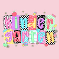 Kindergarten Squares 96-126 - Adult Softstyle ® T Shirt Design