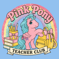 Pink Pony Teacher Club 99-204 - Adult Cooling Performance Long Sleeve Tee Design