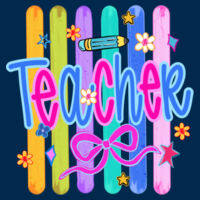 Teacher Lines 99-138 - Adult Cooling Performance Long Sleeve Tee Design