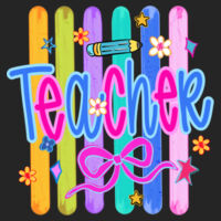 Teacher Lines 99-138 - Adult Cooling Performance Short Sleeve Tee Design